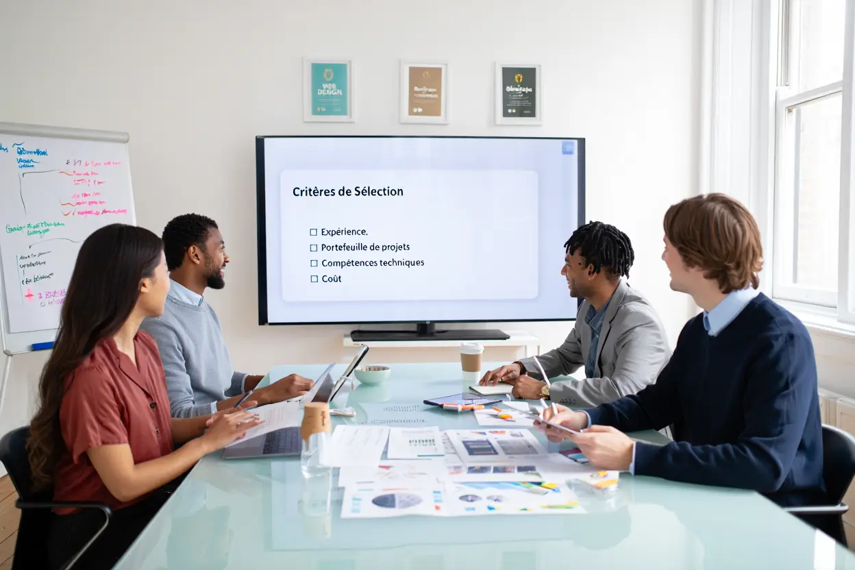 Processus de sélection d'une agence web professionnelle